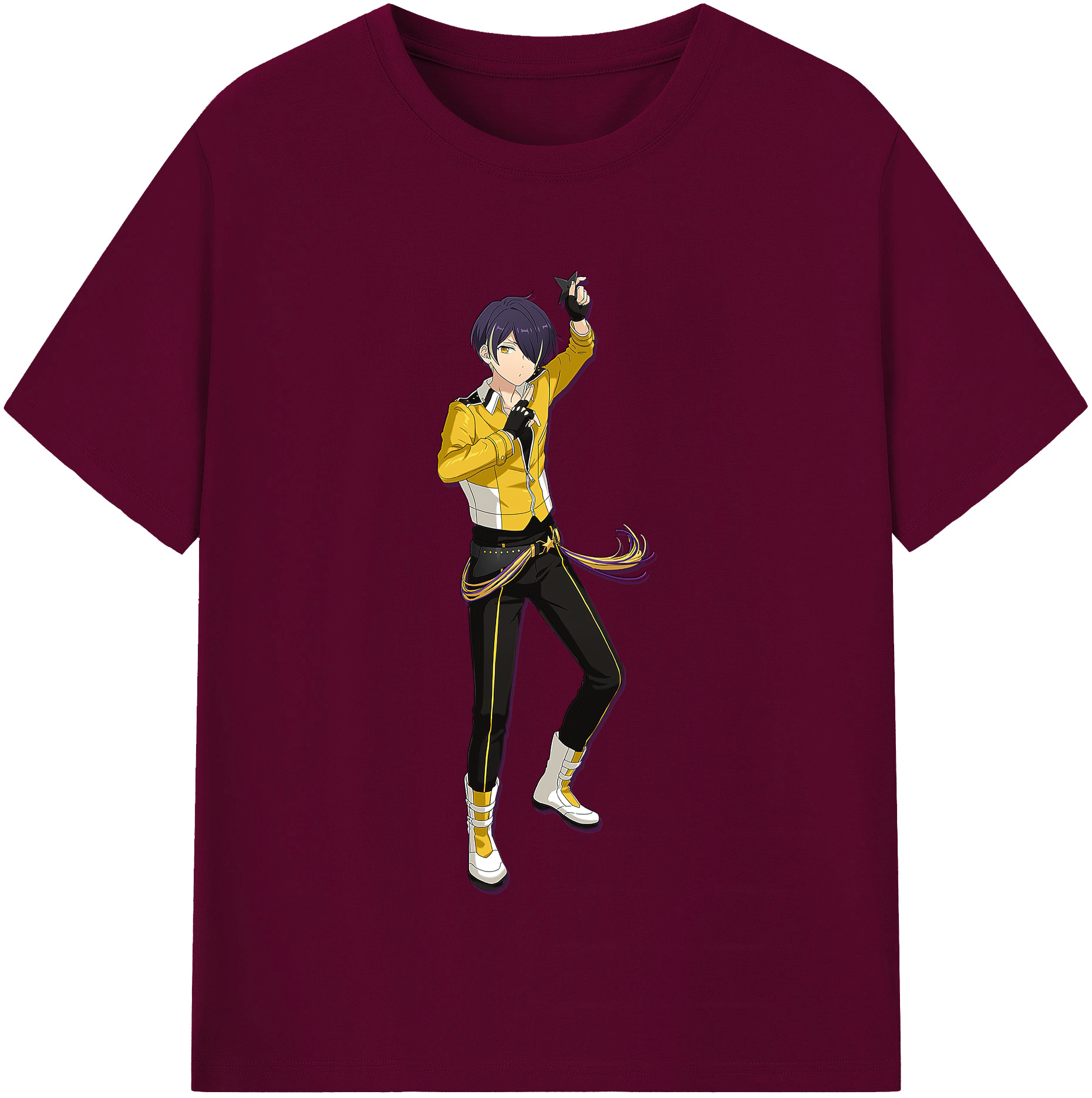 （画像用） あんさんぶるスターズ! Ensemble Stars レディースカジュアルプリントTシャツ（綿100％）